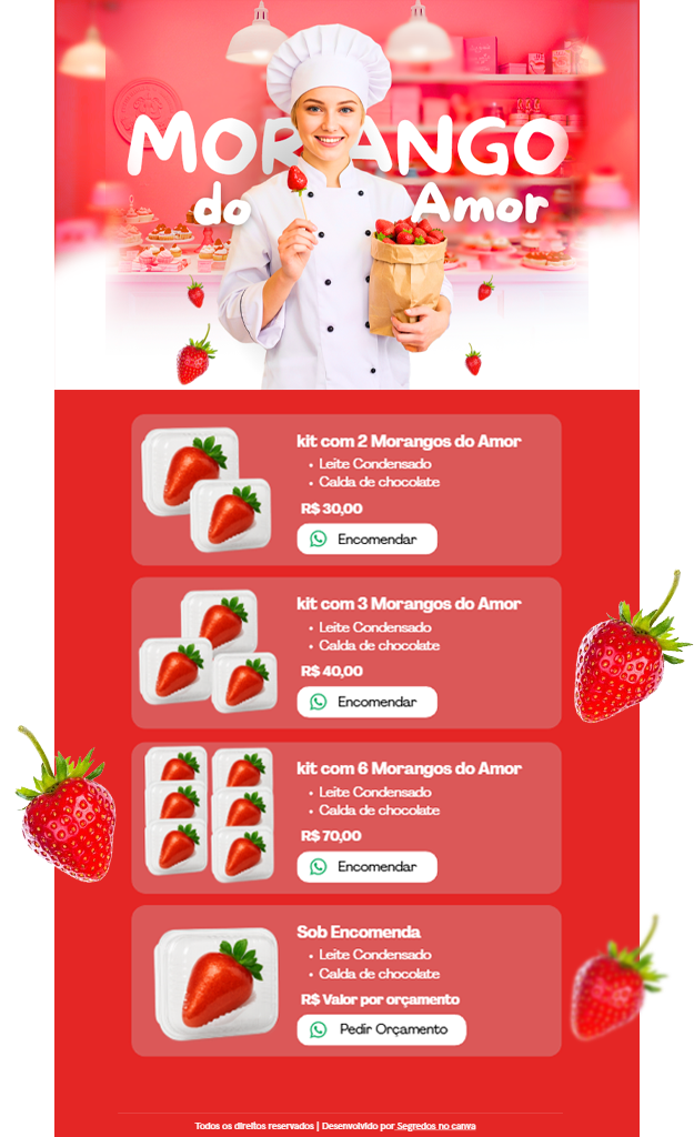 link da bio landing canva